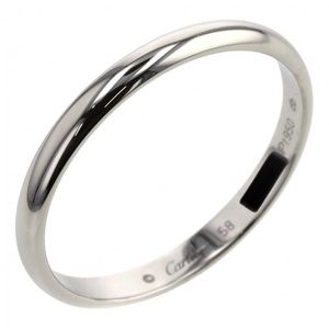 Cartier. 1895 wedding band platinum.